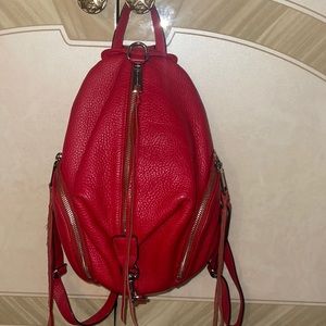 Rebecca Minkoff Red Leather Backpack